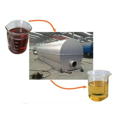 廃棄物からディーゼルガソリン油の生産ライン