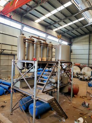 完全自動 ミニ連続オイル蒸留機 エネルギー採掘用 30 kg 容量