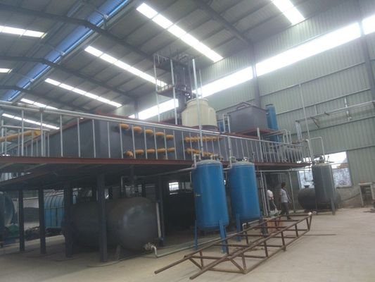 16KW 高容量 原油 廃棄物 使用済み エンジン オイル モーター オイル ディーゼル用 精製機