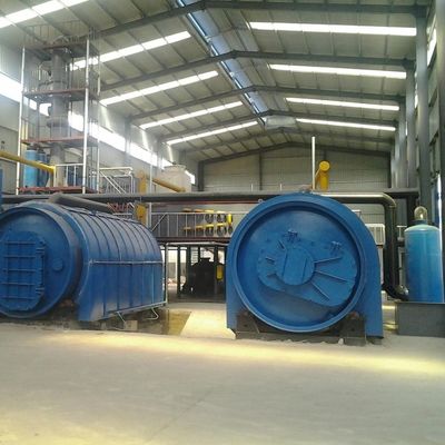 高容量 15.5KW 廃棄物リサイクルピロリシス機 燃料油のエネルギーを抽出する