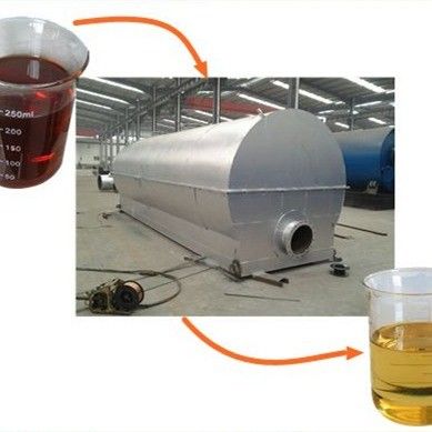 D1200*3000mm ミニ原油精製所 石油からディーゼルとガソリンへの蒸留装置