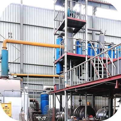 Q245R ボイラー鋼 完全自動 原油廃棄物からディーゼル蒸留装置
