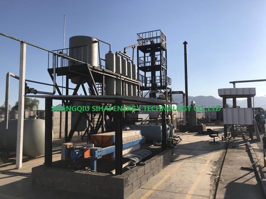 エネルギー 鉱業 石油浄化機 新産廃棄物 プラスチックタイヤ ディーゼル精製工場