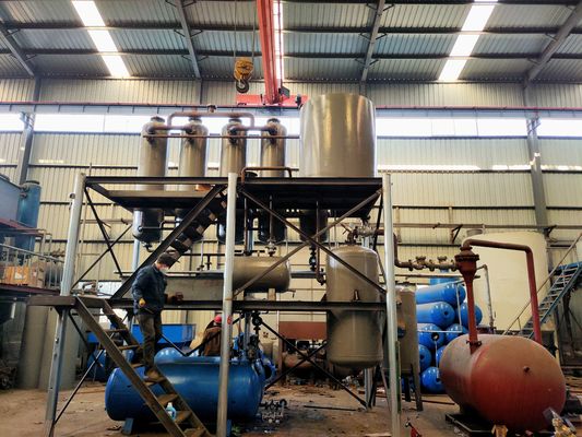 Q245Rボイラー鋼でディーゼルエネルギーへの連続原油精製機