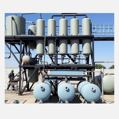 16kw 高容量 ディーゼルエンジン用廃棄物油精製機 2.2*5.5m 寸法