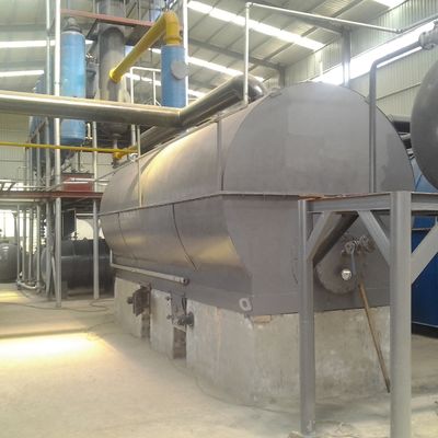 Q245R ボイラー 鋼鉄 ピロリシス プラスチック オイル 精製 蒸留 プラント