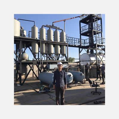 Q245 ディーゼル燃料ベースオイル生産のための鋼鉄製製油精製所用油蒸留機