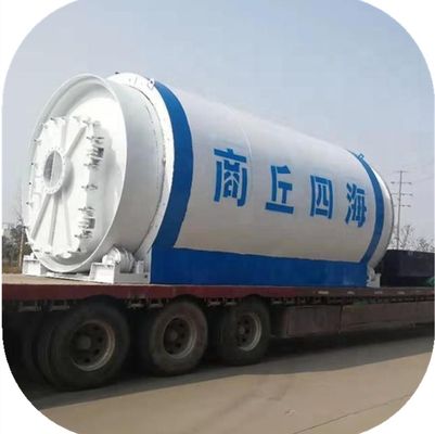 Q245R 廃棄物を燃料油エネルギーに変換するためのボイラー鋼材ピロリシス機械
