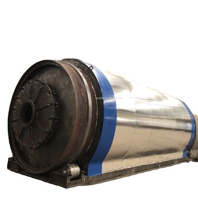 旧タイヤの連続ピロリシス装置再生機械 プラスチックと油泥