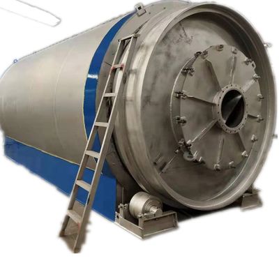 廃棄物リサイクル機能 廃棄タイヤとプラスチックから燃料油へのピロリシス装置