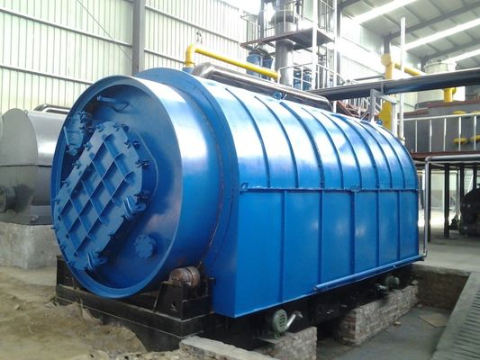 SIHAI リサイクル ピロリシス 工場 廃棄タイヤゴムプラスチックを燃料エネルギーに変換