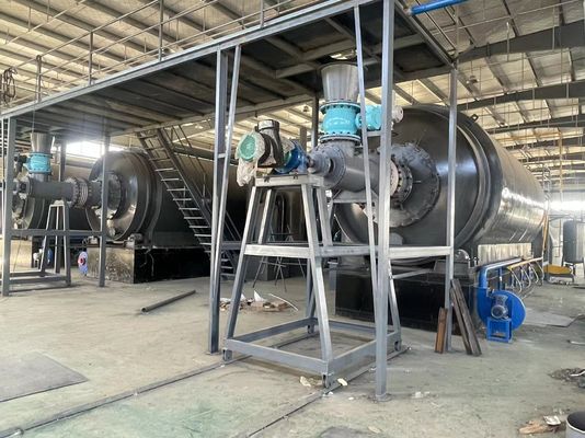 20-30 トン容量 燃料油生産のための自動連続タイヤリサイクル機械