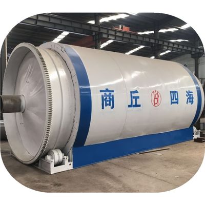 300平方メートルの面積 必要なタイヤパイロリシスプラント