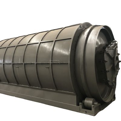 トップ廃棄物 プラスチックタイヤから燃料油へのリサイクル ファイナル製品鋼鉄ワイヤのためのピロリシスマシン