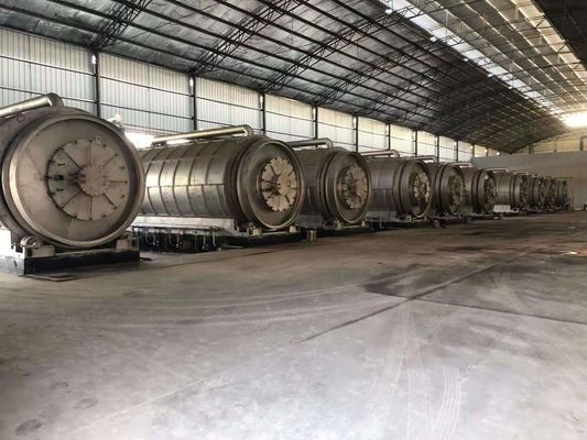 水冷却システム 高油出力パイロリシスオイルタイヤリサイクル機