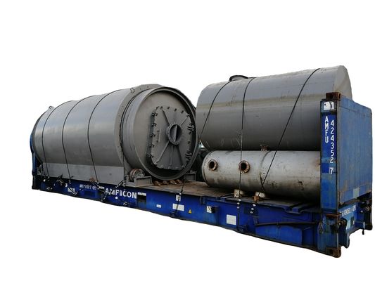 水冷却システム 高油出力パイロリシスオイルタイヤリサイクル機