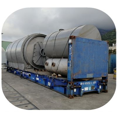 環境に優しい30Tパイロリシスタイヤの催化剤 2600mm*6600mmサイズ
