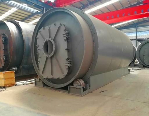 Q245R 環境保護のためのボイラー鋼炉廃棄タイヤピロリシス装置