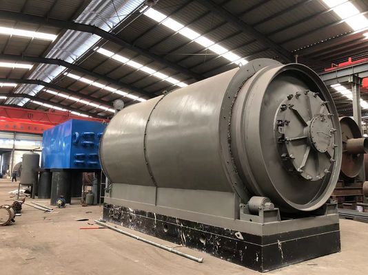 直接加熱方法 持続的な生産プロセスのための油炉機械にタイヤ