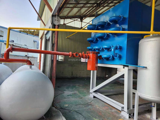 小型のプラスチック廃棄物をディーゼル燃料油に変換するピロリシス機械 380V電圧