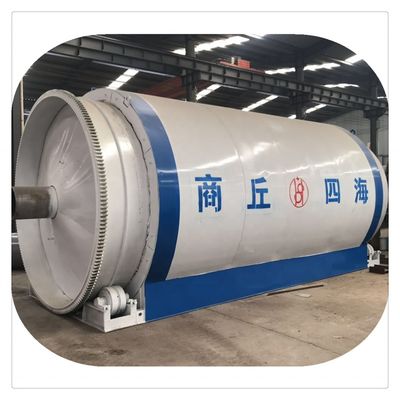 プラスチックをディーゼル燃料に変換する 精度高いピロリシスプラントと天然ガス燃料