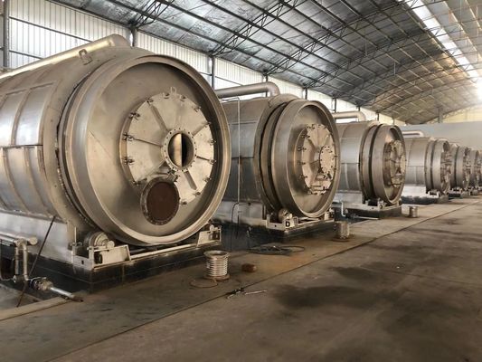 都市廃棄物ゴミから燃料油・ディーゼルへの変換のための革命的なピロリシス機械