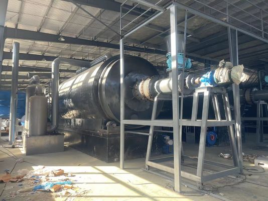 ディーゼル用プラスチック/タイヤからディーゼル用油の生産ラインへの10トンのピロリシスプラント