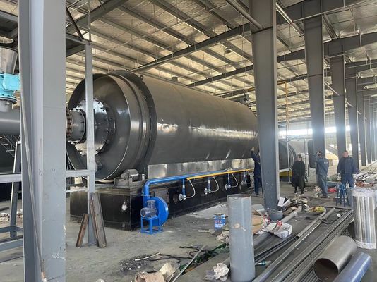 パイロリシス 機械 輪胎 リサイクル 輪胎 プラスチック オイル スラッド ケーブル 蓋